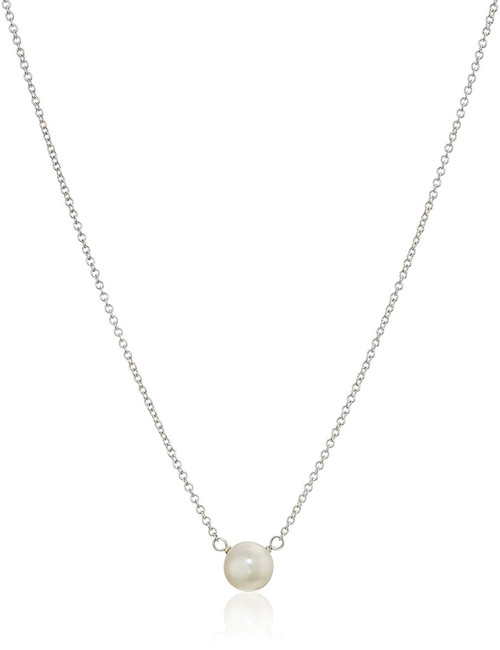 Pearls of Love Freshwater Cultured Sterling Silver 16" Boxed Necklace,5.5-6.0 mm Pearls of Love Freshwater Cultured Sterling Silver 16" Boxed Necklace,5.5-6.0 mm