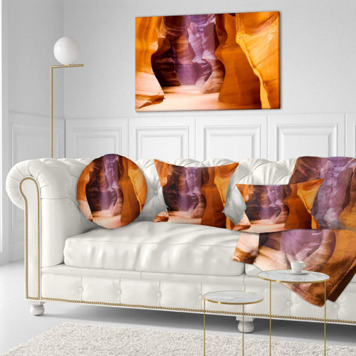 PT8749-40-20 Upper Antelope Canyon-Landscape Photo Canvas Art Print-40x20, 40x20, Yellow PT8749-40-20 Upper Antelope Canyon-Landscape Photo Canvas Art Print-40x20, 40x20, Yellow