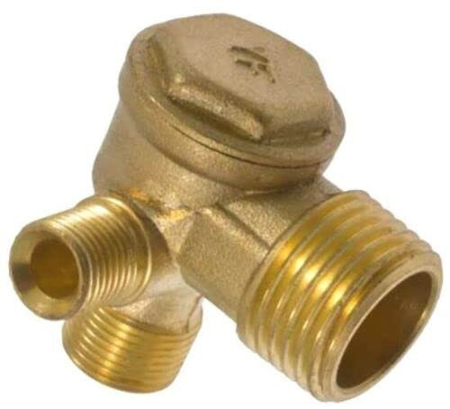 Left Check Valve 90 Degree fits - Air Compressor 5140186-73 E101362