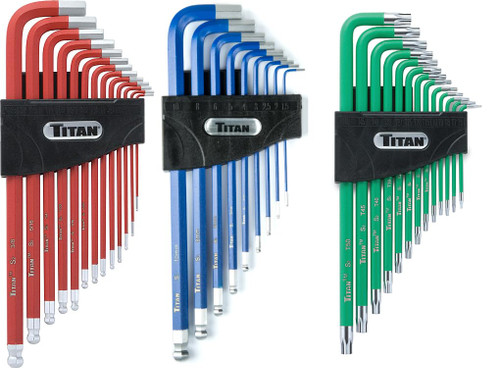 12763 35-Piece Star, Metric, and SAE Hex Key Set