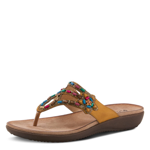 Women's Vizzan Slide Sandal Tan EU 39 / US 8.5