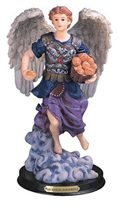 SS-G-312.53 Archangel Barachiel Holy Figurine Religious Decoration Decor, 12" SS-G-312.53 Archangel Barachiel Holy Figurine Religious Decoration Decor, 12"
