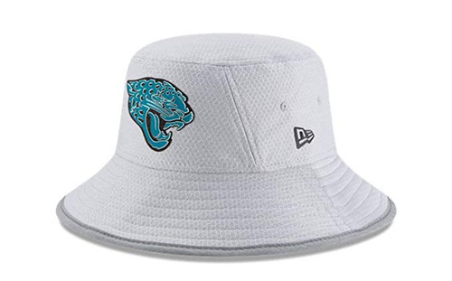 Authentic Exclusive Jaguars Jacksonville 9Fifty Snapback /9Twenty/MVP/9Forty Adjustable Hat - OSFM (Gray Sideline Bucket Hat)