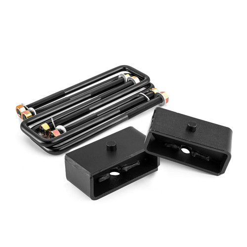 2 inch Rear Lift Blocks for Chevy Silverado GMC Sierra 1500, 2" Rear Leveling Kit Compatible with 1999-2022 Silverado 1500 Sierra 1500 2WD/4WD