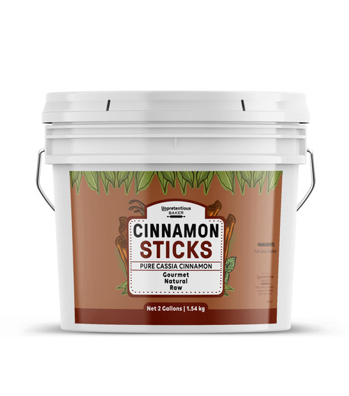 Cinnamon Sticks, 2 Gallon Bucket, Cassia Cinnamon, Pure & Natural, Cooking & Baking