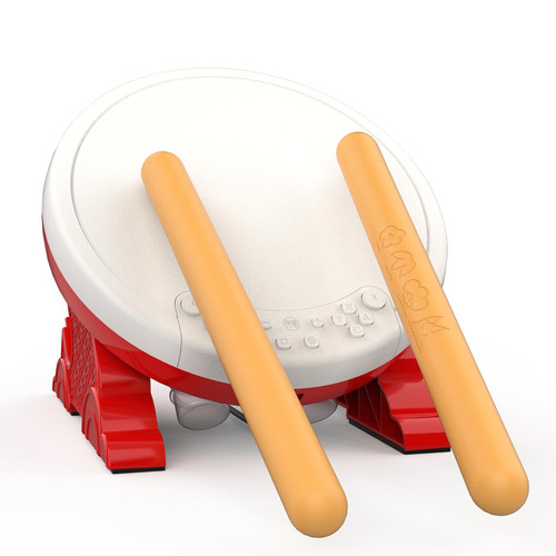 Taiko Drum Controller for Switch/PS4/PC, Taiko Game Controller with 2 Drum Sticks, Drum Controller for Taiko no Tatsujin Game