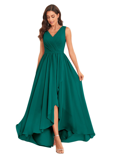 Chiffon Bridesmaid Dresses Long for Women with Pockets Teal Evening Formal Gown Size 8 Chiffon Bridesmaid Dresses Long for Women with Pockets Teal Evening Formal Gown Size 8