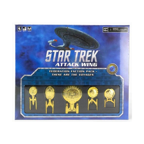Star Trek Attack Wing: Federation Faction Pack - These are The Voyages Star Trek Attack Wing: Federation Faction Pack - These are The Voyages