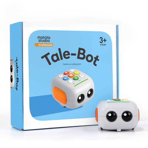 TaleBot Coding Robot Basic for Kids Ages 3-5, Screen-Free Interactive STEM Toys, Educational Learning Robots Toy for Boys & Girls to Learn Coding Basics, Ideal Gift for Homeschool Christmas