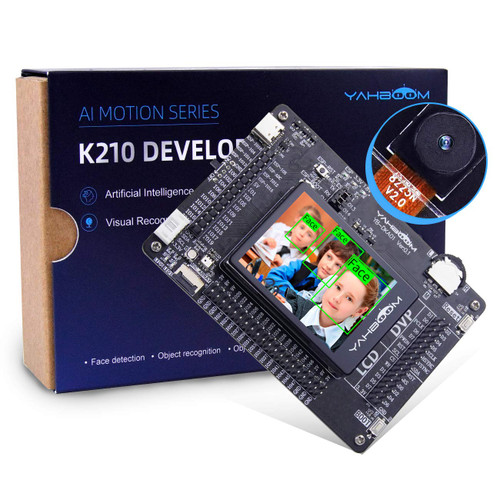 K210 Developer Kit with AI Vision RISC-V Face Recognition Camera Robot Development Board Expansion Board The Beginning of Visual Development