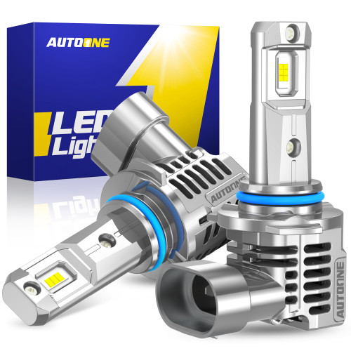 Upgraded 9005 LED Headlight Bulbs, 22000 Lumens 600% Brighter, 6500K Cool White, 35W 9005 Headlight Bulbs, Super Bright HB3 9005 LED Bulb, Easy Installation, Long Lifespan