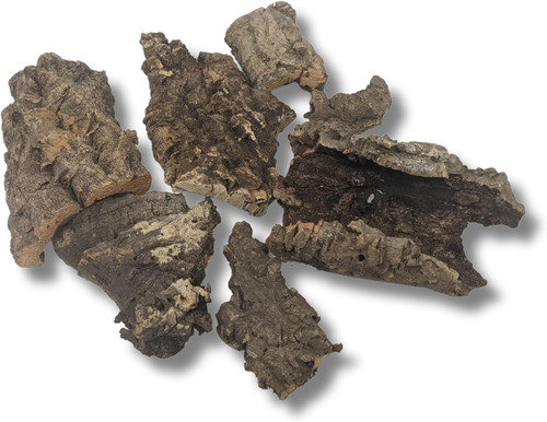 EZ Botanicals Cork Bark Bits - for Orchids, Airplants, Reptiles, Frogs, Springtails, Isopods, Terrariums, and Crafts (3) EZ Botanicals Cork Bark Bits - for Orchids, Airplants, Reptiles, Frogs, Springtails, Isopods, Terrariums, and Crafts (3)
