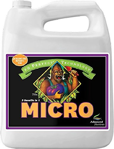 Advanced Nutrients 1401-15 Micro pH Perfect Fertilizer, 4 Liter, Brown/A