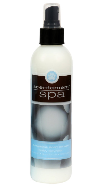 Best Shot Pet Scentament Spa Baby Powder Body Splash Spray, 8 oz