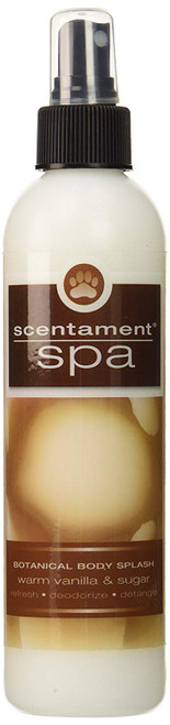 Best Shot Pet Scentament Spa Warm Vanilla Sugar Body Splash Spray, 8 oz