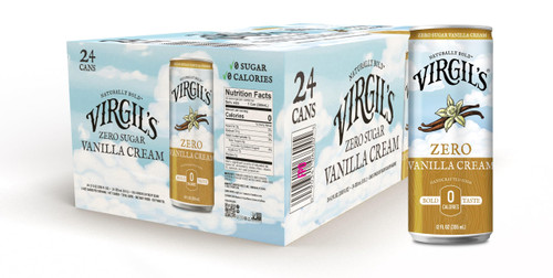 Zero Sugar Vanilla Cream Soda 24pk Slim Can