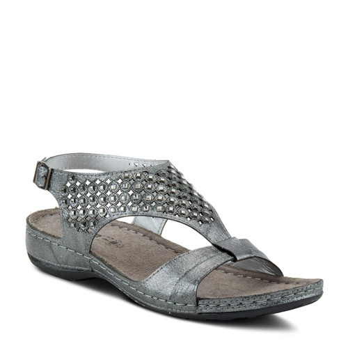 Women's Invictus Slingback Sandal Pewter EU 39 / US 8.5