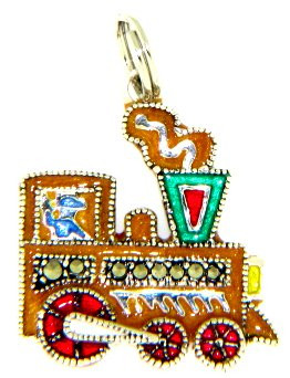 Locomotive Train Charm