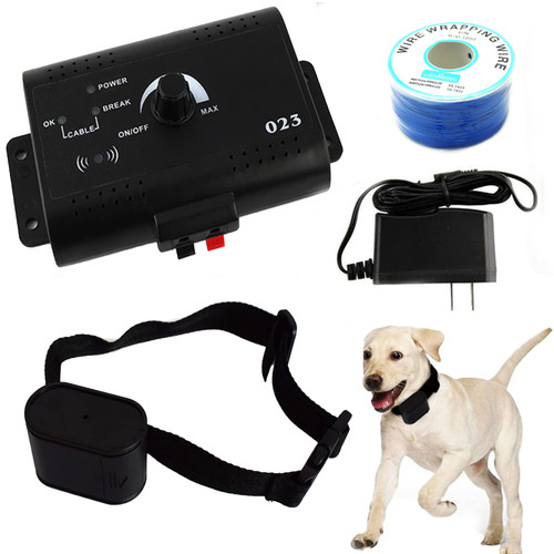 In-Ground Electric Dog Fence - Underground Pet Fence System with Waterproof and Battery-Operated Training Collar, 650 Ft Wire, Shock/Tone Correction, Harmless for All Dogs, for Outdoor,for1dog In-Ground Electric Dog Fence - Underground Pet Fence System with Waterproof and Battery-Operated Training Collar, 650 Ft Wire, Shock/Tone Correction, Harmless for All Dogs, for Outdoor,for1dog