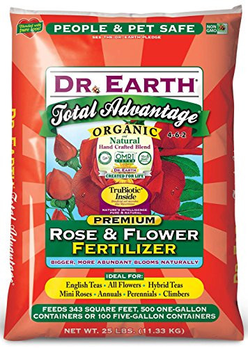 Dr. Earth Total Advantage Rose & Flower Fertilizer 25 lb