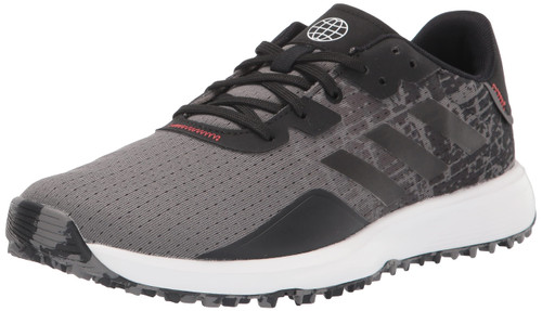 Men's S2G Spikeless Golf Shoes, Grey Four/Core Black/Grey Six, 11.5