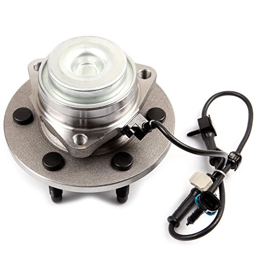 SCITOO Compatible with 515053 Front Wheel Hub Bearing Assembly fit 2002-2006 Cadillac Chevrolet 6 Lugs w/ABS