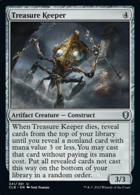 Magic: the Gathering - Treasure Keeper (341) - Foil - Battle for Baldur's Gate