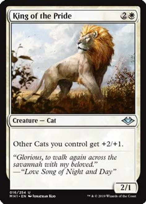 Magic: The Gathering - King of The Pride - Modern Horizons Magic: The Gathering - King of The Pride - Modern Horizons