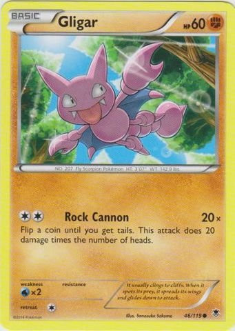 - Gligar (46/119) - XY Phantom Forces