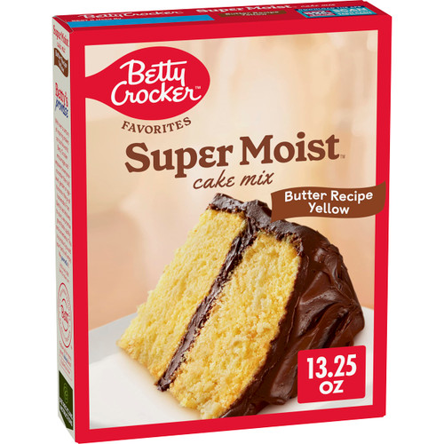 Favorites Super Moist Butter Recipe Yellow Cake Mix, 13.25 oz