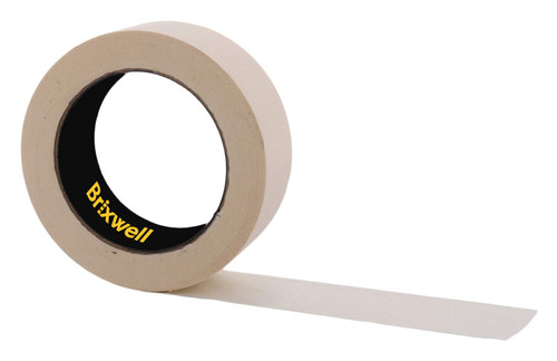 2 Rolls - Pro Grade General Purpose Masking Tan Tape 1 1/2 Inch x 45 Yard Made in the USA