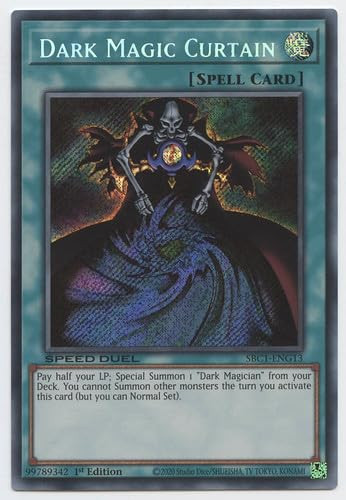 Dark Magic Curtain - SBC1-ENG13 - Secret Rare - 1st Edition