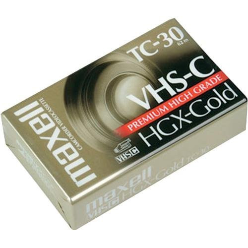 Maxell VHS-C HGX-Gold TC-30 7 Pack