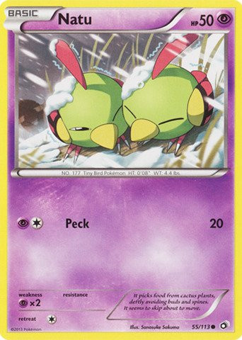 - Natu (55/113) - Legendary Treasures
