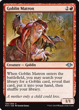 Magic: The Gathering - Goblin Matron - Foil - Modern Horizons