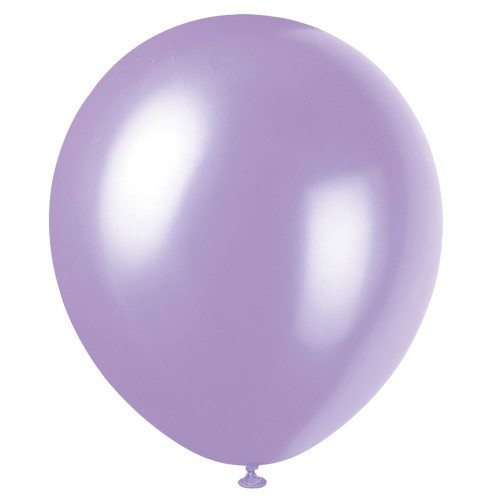 Lavender Latex Balloons, 12" (8-Pack) - Premium-Quality & Vibrant Party Decorations, Perfect for Any Celebration