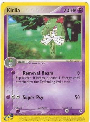 - Kirlia (34) - EX Ruby and Sapphire