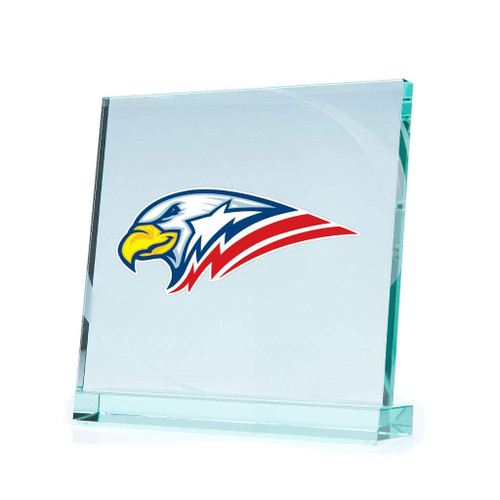 Patriot Eagle Head Decal Sticker Confidence & Solar Symbolism for Distinctive Touch Full Color Print (4X1,8)