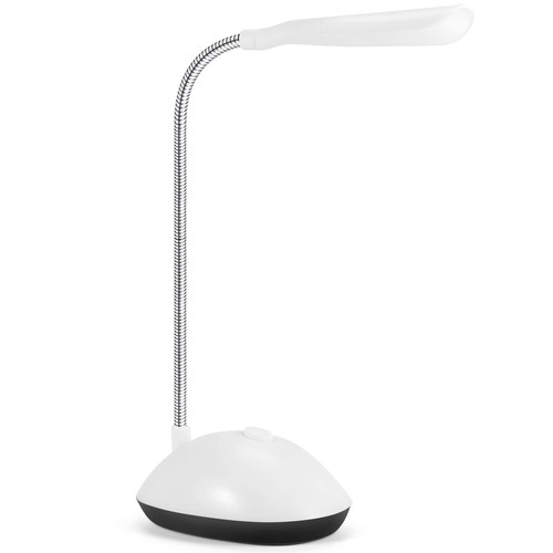 Light LED Desk Lamp 360 Degree Rotating Eye Protection Kids Student Reading Light LED Desk Lamp for Home,White