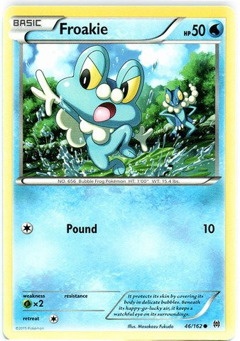 - Froakie (46/162) - XY Breakthrough
