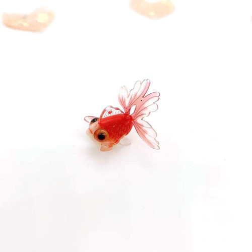 Home Decor Mini Fairy Garden Acrylic Miniature Decoration Goldfish Ornament Figurines(4)
