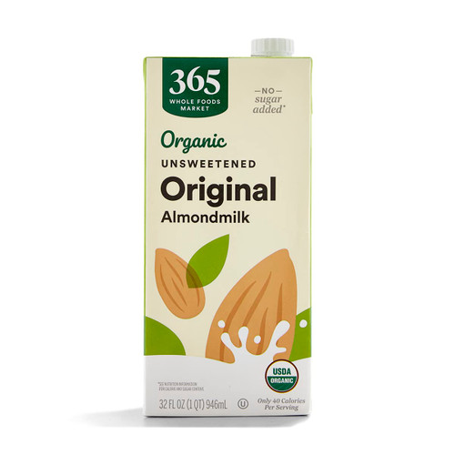 , Organic Unsweetened Almond Milk, 32 Fl Oz