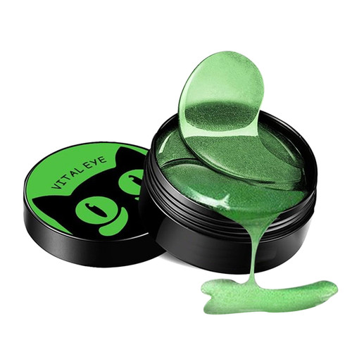 Aloe Vera Under Eye Patche - 60 Pcs Puffy Eyes and Dark Circles Treatments Look Younger and Reduce Wrinkles and Fine Lines Undereye, Improve and Firm eye Skin Pure Natural Material Extraction