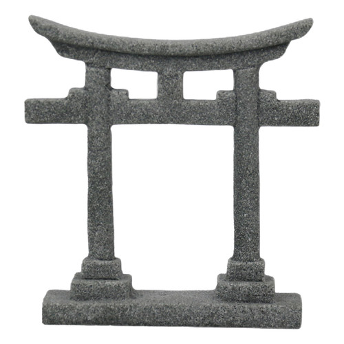 Japanese Torii Gate Aquariums Decor Miniature Ornament Fish Tanks Garden Landscape Stone Decoration Dollhouse Gift Terrarium Torii Gate