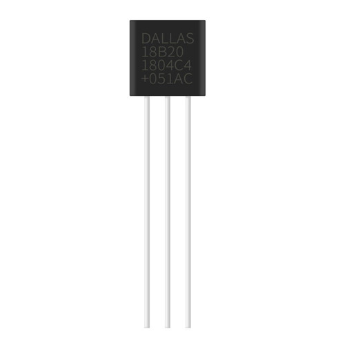 Temperature Sensor Electronic Chip Ds18B20 To-92-55? to 125? DIY Electronic Programmable Digital Thermometer Sensor