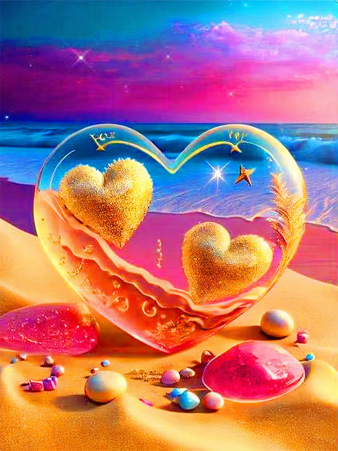 5D Diamond Painting, DIY Diamond Painting Kits for Adults, Beginner Full Drill Embroidery Cross Stitch Crystal Rhinestone Paintings Kits for Home Wall Decor 12x16inch