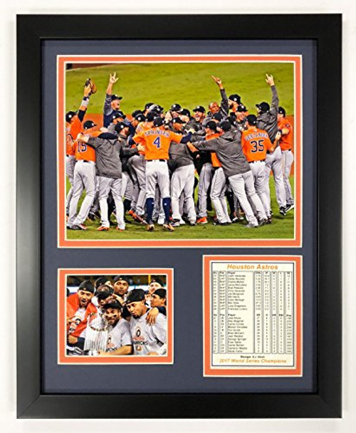 Legends Never Die 2017 MLB Houston Astros World Series Champions Framed Photo Collage, Celebration, 12 x 15 Legends Never Die 2017 MLB Houston Astros World Series Champions Framed Photo Collage, Celebration, 12 x 15