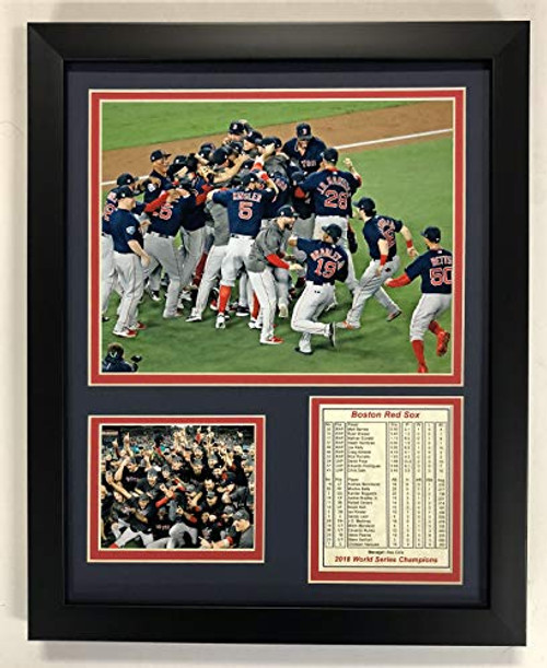 Legends Never Die MLB Boston Red Sox 2018 World Series Champions Framed Photo Collage, Celebration, 12 x 15-Inch Legends Never Die MLB Boston Red Sox 2018 World Series Champions Framed Photo Collage, Celebration, 12 x 15-Inch