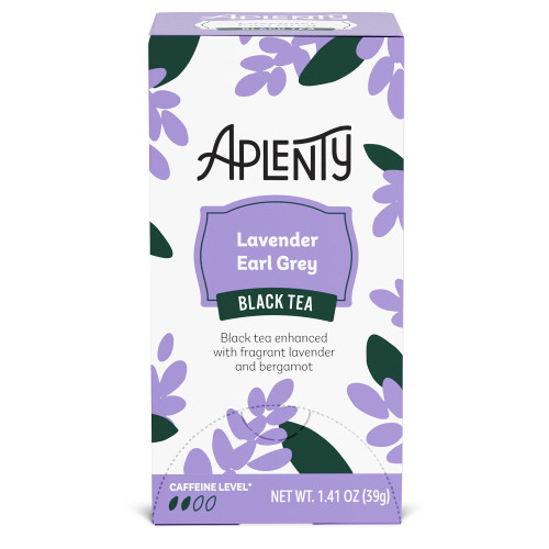 Amazon Brand, Lavender Earl Grey Black Tea Bags, 1.41 Oz, 20 Count