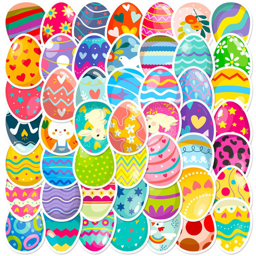 Easter Stickers for Eggs, Easter Stickers for Kids, Easter Eggs Stickers for Water Bottle, Easter Gifts Crafts, Bunny Egg Easter Stickers for Cards Decorating, Easter Stickers for Eggs, Chick(A05)